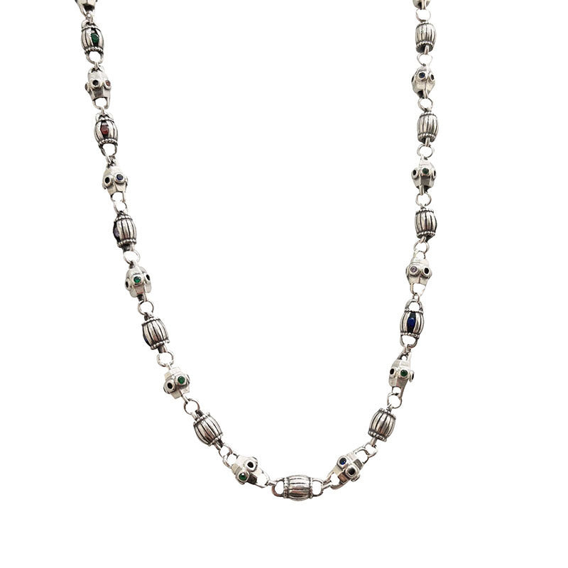 Wholesale retro style copper creative necklace and bracelet set